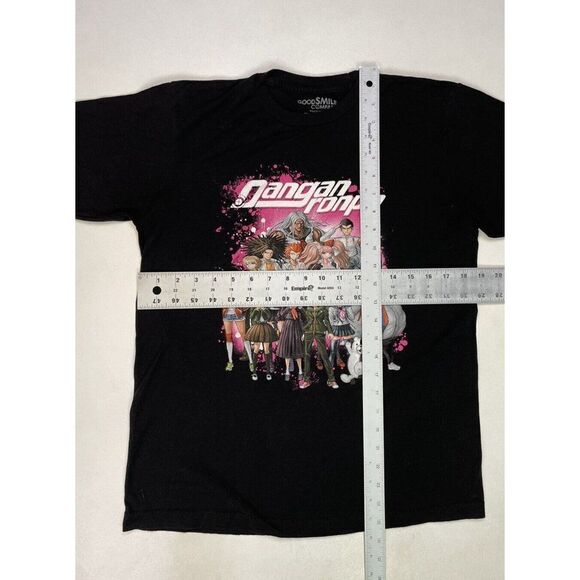 DanganRonpa Graphic T-shirt Women Medium Black Characters Anime Video Game - Picture 5 of 5